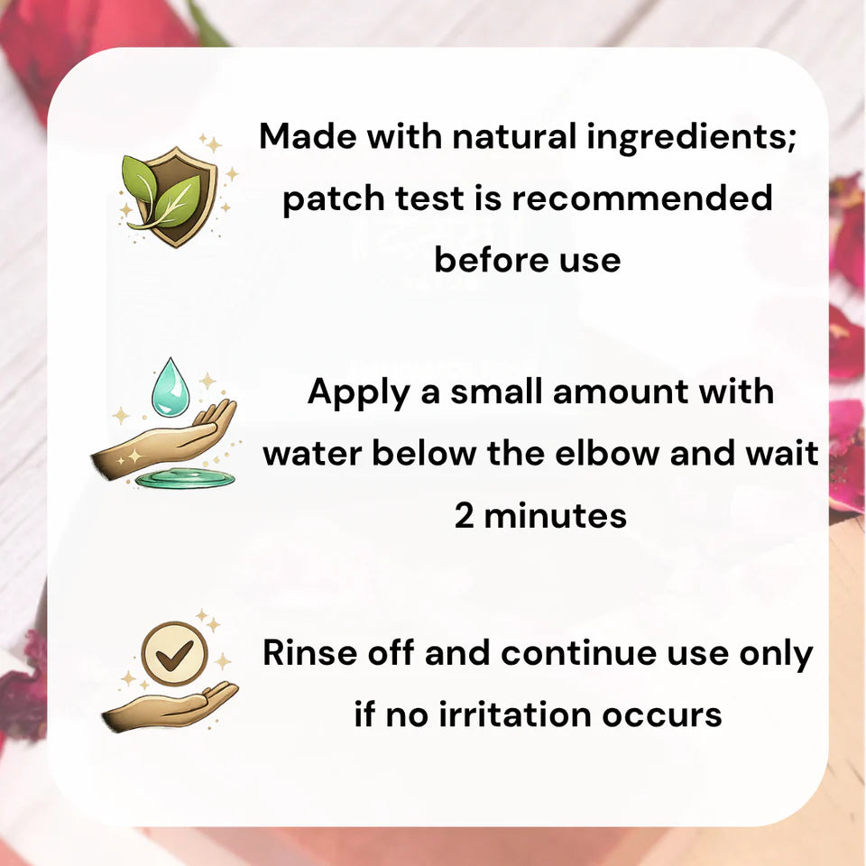 Meekanshi Organics Gentle Rose Handmade Soap | Triple Butter Nourishing Bath Bar